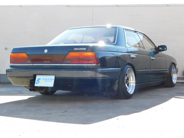 ローレル メダリストクラブS メダリスト クラブS ツインカムターボ 5速MT載替 公認済み ロンシャンアルミホイール 車高調 61000キロ(9枚目)