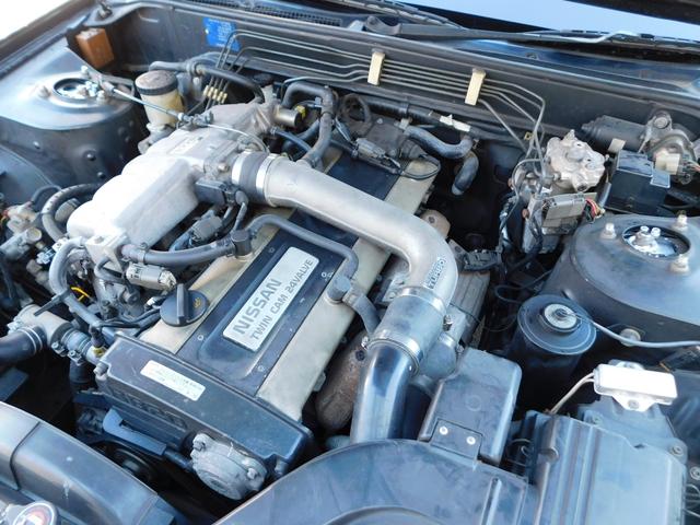 ローレル メダリストクラブS メダリスト クラブS ツインカムターボ 5速MT載替 公認済み ロンシャンアルミホイール 車高調 61000キロ(22枚目)