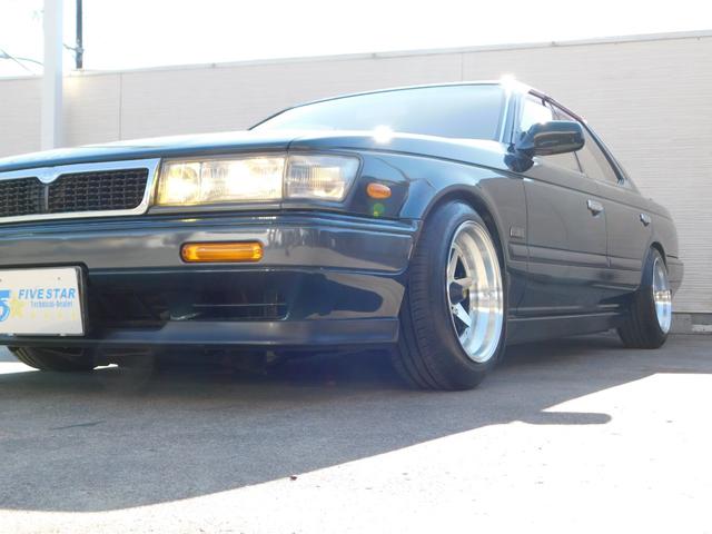 ローレル メダリストクラブS メダリスト クラブS ツインカムターボ 5速MT載替 公認済み ロンシャンアルミホイール 車高調 61000キロ(26枚目)