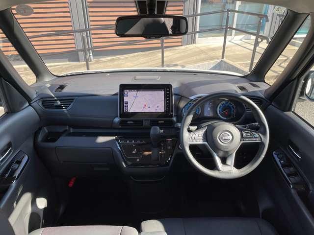 ルークス 660 ハイウェイスターGターボ プロパイロット エディション 当社試乗車up 両側パワードア アラウンドビュ プリクラッシュセーフティー メモリナビ アダプティブクルコン レーンキープ インテリキ- LEDヘッドライト アイドリングストップ 整備記録簿 AC セキュリティー(4枚目)