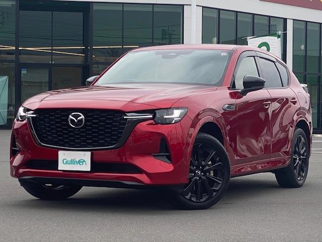 ＣＸ－６０ ＸＤ－ハイブリッド　プレミアムスポーツ　純正ナビ　フルセグ　フルタイム４ＷＤ　ＥＴＣ　ドラレコ　バックカメラ　クルーズコントロール　前席パワーシート　全席シートヒーター　エアーシート　電動リアゲート　サンルーフ　ステアリングヒーター（2枚目）