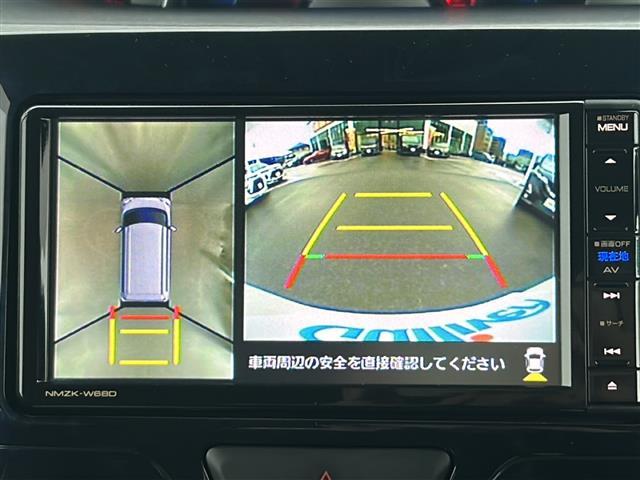 タント カスタムＸ　トップエディションリミテッドＳＡＩＩＩ　純正ナビ／ＢｌｅｕｔｏｏｔｈＡｕｄｉｏ／フルセグＴＶバックカメラ／両側パワースライドドア／全周囲カメラ／コーナーセンサー／前後ドラレコ／純正エアロ／ハーフレザー／ウインカーミラー／アイドリングストップ（3枚目）