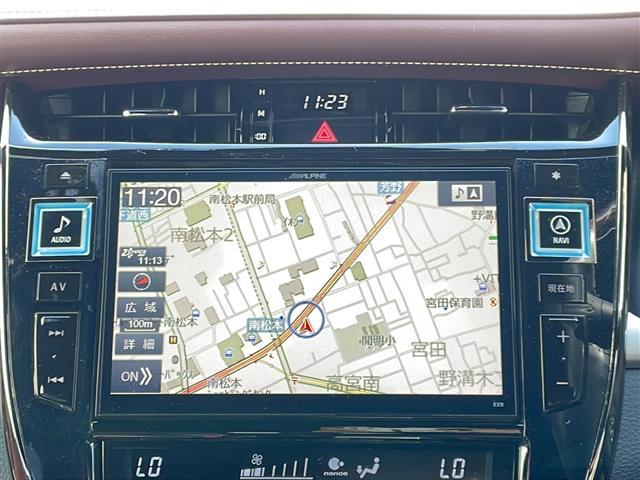 ハリアー プレミアム　／寒冷地仕様／９型アルパインナビ／Ｂｌｕｅｔｏｏｔｈ／ビルドインＥＴＣ／バックカメラ／パワーバックドア／社外エンジンスターター／クルコン／ステアリングスイッチ／純正フロアマット／プッシュスタート（2枚目）