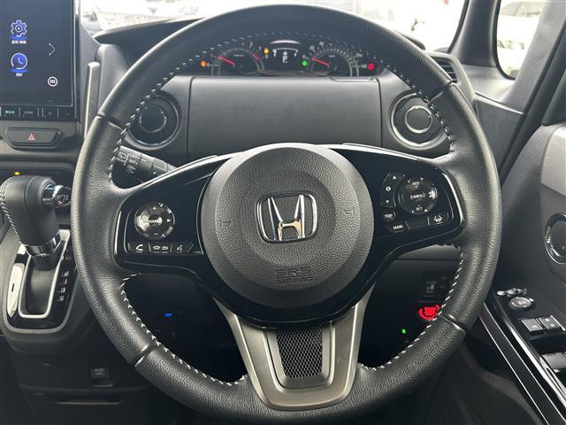 Ｎ－ＢＯＸカスタム Ｌターボ　純正９インチナビ（ＡＭ／ＦＭ／Ｂｌｕｅｔｏｏｔｈ／ＴＶ／ＤＶＤ）／ターボ／両側電動ドア／バックカメラ／純正１５インチＡＷ／前後ドライブレコーダー／ハーフレザーシート／Ｂｌｕｅｔｏｏｔｈ／ＴＶ／ＥＴＣ（24枚目）