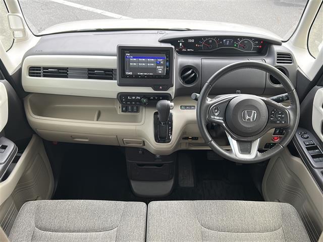 N-BOX G・Lターボホンダセンシング 禁煙車/純正ナビ/バックカメラ/両側電動ドア/レーダークルーズコントロール/前後ドライブレコーダー/ロールサンシェード/革巻きステアリング/パドルシフト/LEDヘッドライト/スマートキー/スペアキー(40枚目)
