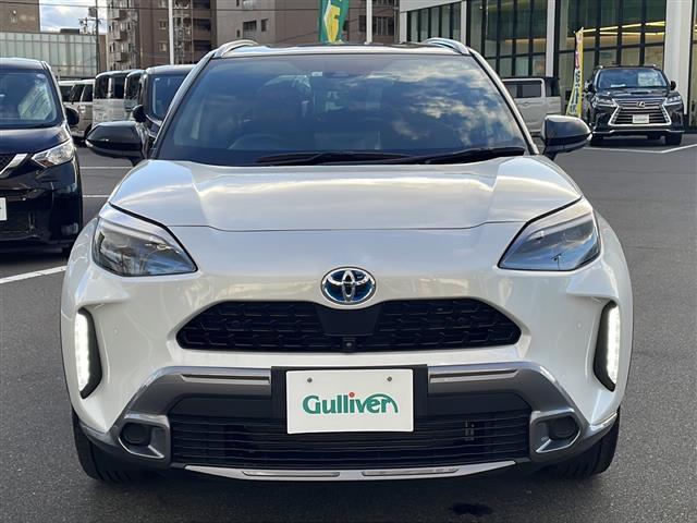 ヤリスクロス ハイブリッドZ アドベンチャー 禁煙車/純正8インチディスプレイオーディオ(ナビ機能付/フルセグTV/Bluetooth)/パノラミックビューモニター/ビルトインETC/ハーフレザーシート/運転席パワーシート/前席シートヒーター(18枚目)