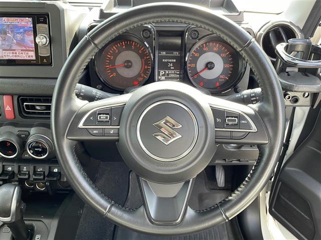 ジムニー ＸＣ　禁煙車／社外７インチナビ（ＣＤ／ＤＶＤ／ワンセグＴＶ／Ｂｌｕｅｔｏｏｔｈ）／バックカメラ／ビルトインＥＴＣ／シートヒーター／革巻きステアリング／クルーズコントロール／ステアリングスイッチ／ドラレコ（23枚目）