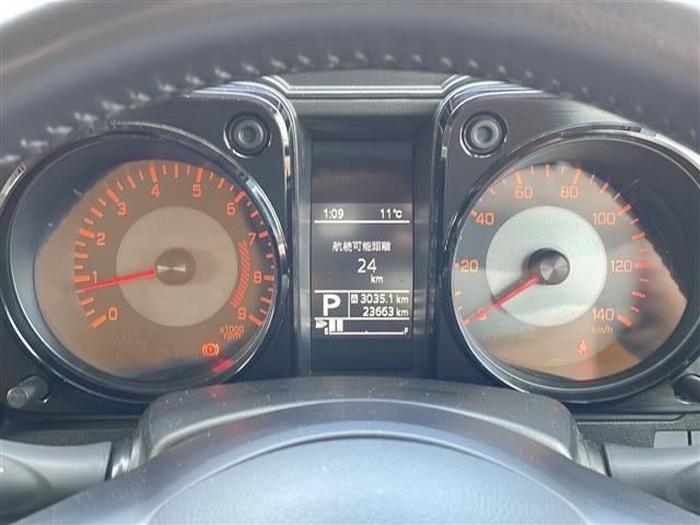 ジムニー ＸＣ　禁煙車／社外７インチナビ（ＣＤ／ＤＶＤ／ワンセグＴＶ／Ｂｌｕｅｔｏｏｔｈ）／バックカメラ／ビルトインＥＴＣ／シートヒーター／革巻きステアリング／クルーズコントロール／ステアリングスイッチ／ドラレコ（24枚目）
