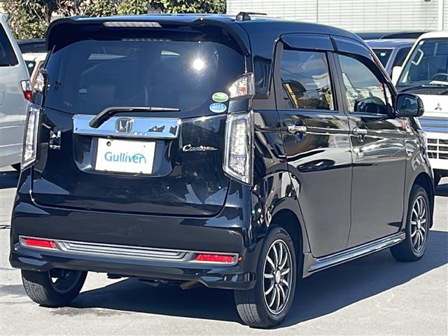 Ｎ－ＷＧＮカスタム Ｇ・Ｌパッケージ　禁煙車／社外メモリーナビ／フルセグＴＶ／バックカメラ／純正１４インチアルミホイール／ＥＴＣ／ハーフレザーシート／前席シートヒーター／ＨＩＤライト／スマートキー／アイドリングストップ（19枚目）