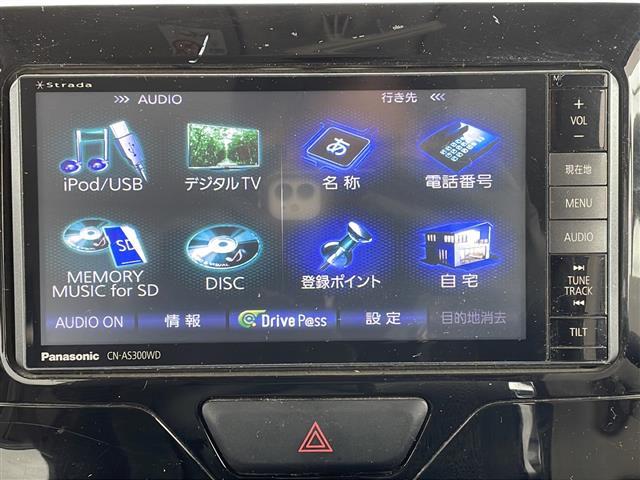 タント X パナソニックSDメモリナビ/Bluetooth接続/フルセグテレビ/片側電動スライドドア/オートライト/純正フロアマット/スマートキー/アイドリングストップ/プッシュスタート/ETC(3枚目)