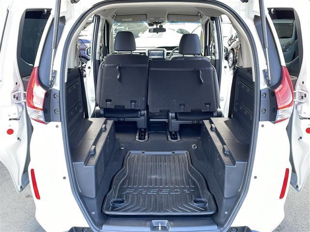 フリード＋ハイブリッド ハイブリッドＥＸ　禁煙車／純正ナビ（ＣＤ／ＤＶＤ／フルセグＴＶ／Ｂｌｕｅｔｏｏｔｈ）／バックカメラ／ビルトインＥＴＣ／シートヒーター／ドライブレコーダー／両側パワースライドドア／革巻きステアリング（15枚目）