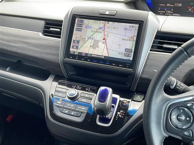 フリード＋ハイブリッド ハイブリッドＥＸ　禁煙車／純正ナビ（ＣＤ／ＤＶＤ／フルセグＴＶ／Ｂｌｕｅｔｏｏｔｈ）／バックカメラ／ビルトインＥＴＣ／シートヒーター／ドライブレコーダー／両側パワースライドドア／革巻きステアリング（25枚目）