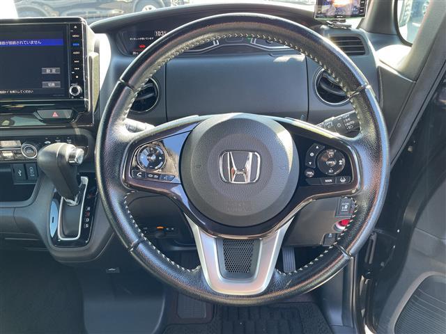 Ｎ－ＢＯＸカスタム Ｇ・ＥＸターボホンダセンシング　禁煙車／純正８型ナビ／前後ドライブレコーダー／ＣＯＭＴＥＣレーダー／両側電動スライドドア／バックカメラ／ＥＴＣ／純正アルミホイール／衝突被害軽減システム／フォグランプ／純正フロアマット／クルコン（27枚目）