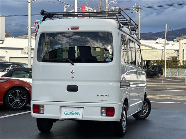 エブリイ ＰＡリミテッド　禁煙車／社外ナビ（ＣＤ／ＤＶＤ／ワンセグＴＶ／Ｂｌｕｅｔｏｏｔｈ）／ＥＴＣ／ルーフラック／衝突軽減ブレーキ／純正ラバーマット／社外ＡＷスタッドレス積み込み（24枚目）