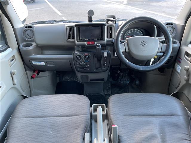 エブリイ ＰＡリミテッド　禁煙車／社外ナビ（ＣＤ／ＤＶＤ／ワンセグＴＶ／Ｂｌｕｅｔｏｏｔｈ）／ＥＴＣ／ルーフラック／衝突軽減ブレーキ／純正ラバーマット／社外ＡＷスタッドレス積み込み（42枚目）