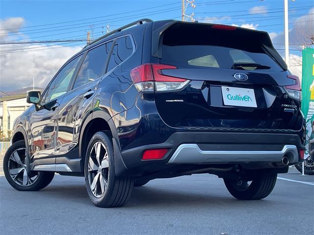 フォレスター アドバンス　禁煙車／純正ナビ／バックカメラ／レザーシート／前席パワーシート／全席シートヒーター／ステアリングヒーター／電動リアゲート／アイサイト／純正１８インチＡＷ／デジタルインナーミラー／ルーフレール／ＢＴ（43枚目）