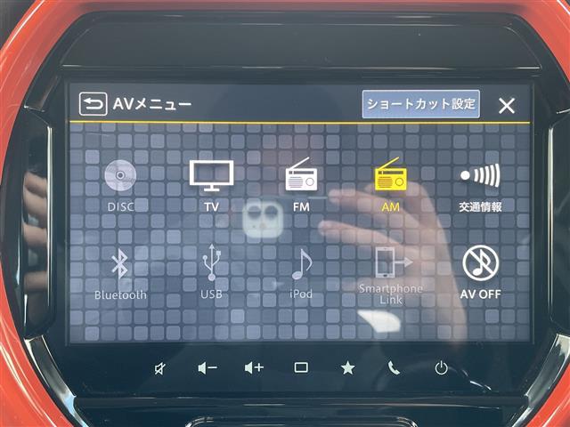 ハスラー ハイブリッドＸターボ　禁煙車／全方位モニター付きメモリーナビ（９インチディスプレイ／フルセグＴＶ／ＣＤ／ＤＶＤ／Ｂｌｕｅｔｏｏｔｈ／スマートフォン連携）／ビルトインＥＴＣ／前席シートヒーター／革巻きステアリング（3枚目）