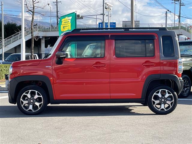 ハスラー ハイブリッドＸターボ　禁煙車／全方位モニター付きメモリーナビ（９インチディスプレイ／フルセグＴＶ／ＣＤ／ＤＶＤ／Ｂｌｕｅｔｏｏｔｈ／スマートフォン連携）／ビルトインＥＴＣ／前席シートヒーター／革巻きステアリング（21枚目）