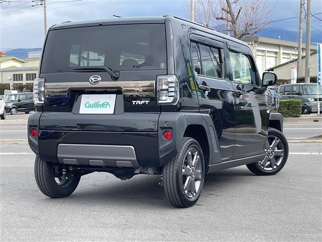 タフト Gターボ ダーククロムベンチャー 禁煙車/スカイフィールトップ/ルーフレール/純正ナビ(CD/DVD/フルセグTV/Bluetooth)/バックカメラ/ETC/ドライブレコーダー/前席シートヒーター/革巻きステアリング(19枚目)