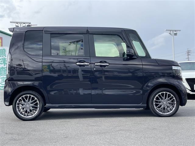 N-BOXカスタム ターボ 禁煙車/両側パワスラ/純正ナビ/フルセグTV/バックカメラ/レーダークルコン/ハーフレザー/前席シートヒーター/ETC/Bluetooth/USB入力端子/アイドリングストップ/LEDヘッドライト(19枚目)