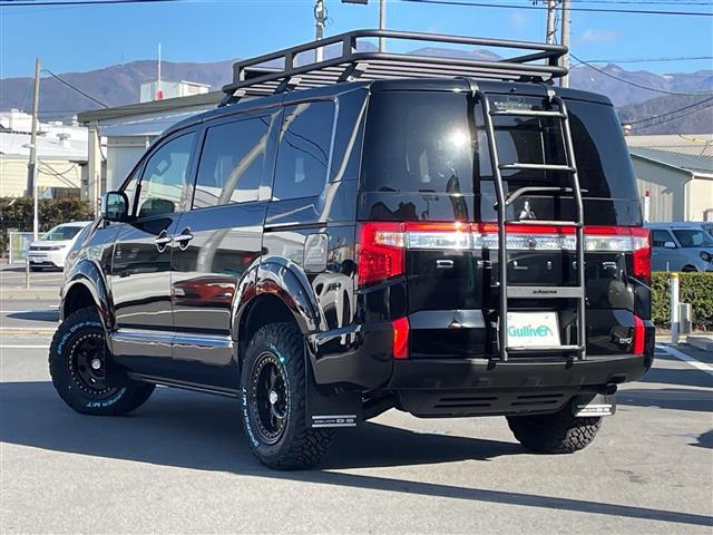 デリカD:5 P 10インチディスプレイオーディオ/パートタイム4WD/ターボ/ルーフラック/1.5インチリフトアップ/マッドガード/社外16インチAW/レザーシートカバー/オートステップ/両側電動スライドドア(43枚目)