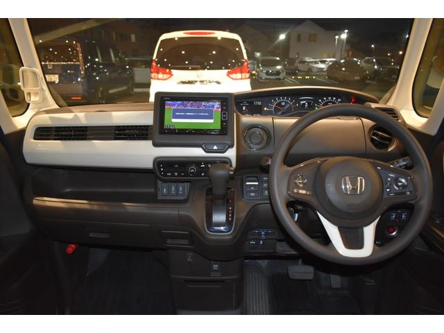 N-BOX L 純正ナビ 前後純正ドラレコ ETC 衝突回避支援ブレーキ I-STOP ドラレコ付 PW パワステ スマ-トキ- 地デジTV ナビ&TV サイドエアバック 横滑り防止 LEDライト エアコン付き(15枚目)