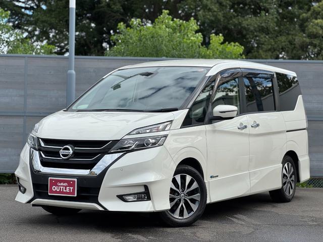 セレナ ハイウェイスター　プロパイロットエディション　☆エマージェンシーブレーキ☆快適パック☆プロパイロット☆純正９インチメモリナビ・地デジＴＶ・ＤＶＤ／ＣＤ・Ｂｌｕｅｔｏｏｔｈ☆純正フリップダウンモニター☆バックカメラ☆両側ハンズフリーＰスライドドア（3枚目）