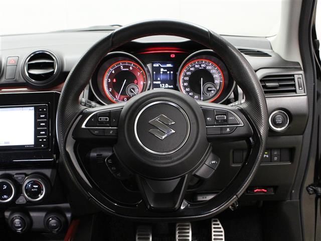 スイフトスポーツ ベースグレード ☆セーフティサポート☆アイドリングストップ☆純正8インチSDナビ・地デジTV・DVD/CD・Bluetooth☆全方位ミニター用カメラパッケージ☆バックソナー☆アダプティブクルーズコントロール LDA(17枚目)