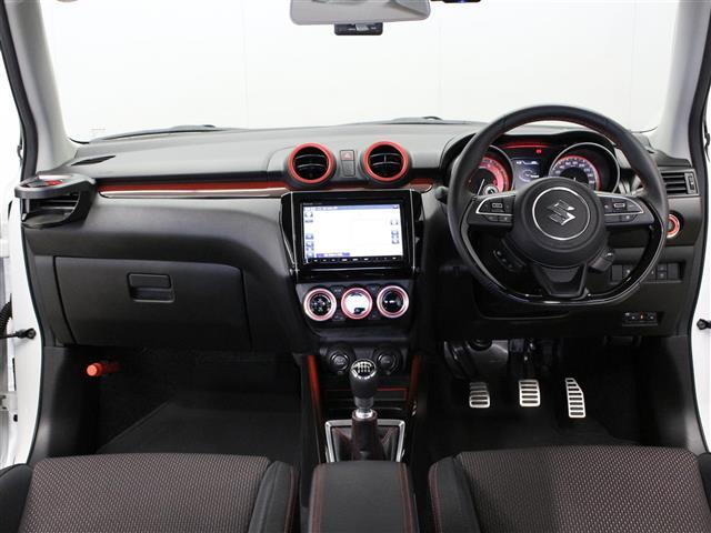 スイフトスポーツ ベースグレード ☆セーフティサポート☆アイドリングストップ☆純正8インチSDナビ・地デジTV・DVD/CD・Bluetooth☆全方位ミニター用カメラパッケージ☆バックソナー☆アダプティブクルーズコントロール LDA(42枚目)