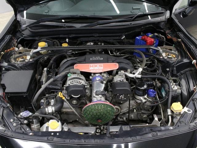 86 GT 6MT モデリスタエアロ HKSレーシングサクション HKS車高調 GReddyマフラー BRIDEシート NARDIステアリング パナソニックフローティングナビ バックカメラ ドライブレコーダー(3枚目)