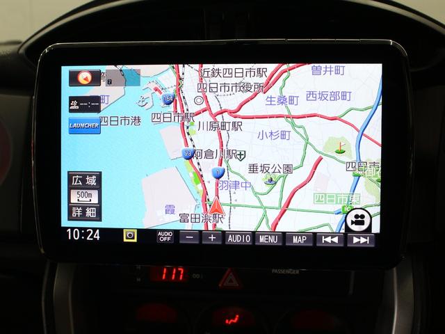 86 GT 6MT モデリスタエアロ HKSレーシングサクション HKS車高調 GReddyマフラー BRIDEシート NARDIステアリング パナソニックフローティングナビ バックカメラ ドライブレコーダー(4枚目)