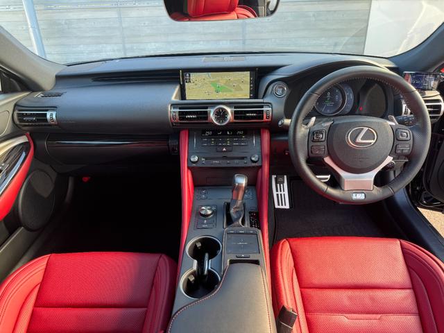 RC RC350 Fスポーツ ワンオーナー オレンジブレーキキャリパー セーフティシステムプラス 純正メモリーナビ バックカメラ 革スポーツシート シートヒーター パワーシート エアシート LEDヘッドランプ ビルトインETC(2枚目)