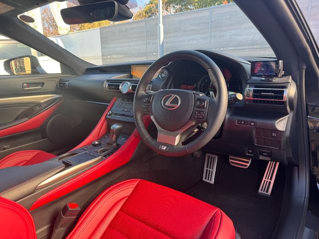 RC RC350 Fスポーツ ワンオーナー オレンジブレーキキャリパー セーフティシステムプラス 純正メモリーナビ バックカメラ 革スポーツシート シートヒーター パワーシート エアシート LEDヘッドランプ ビルトインETC(11枚目)