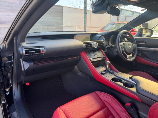 RC RC350 Fスポーツ ワンオーナー オレンジブレーキキャリパー セーフティシステムプラス 純正メモリーナビ バックカメラ 革スポーツシート シートヒーター パワーシート エアシート LEDヘッドランプ ビルトインETC(13枚目)