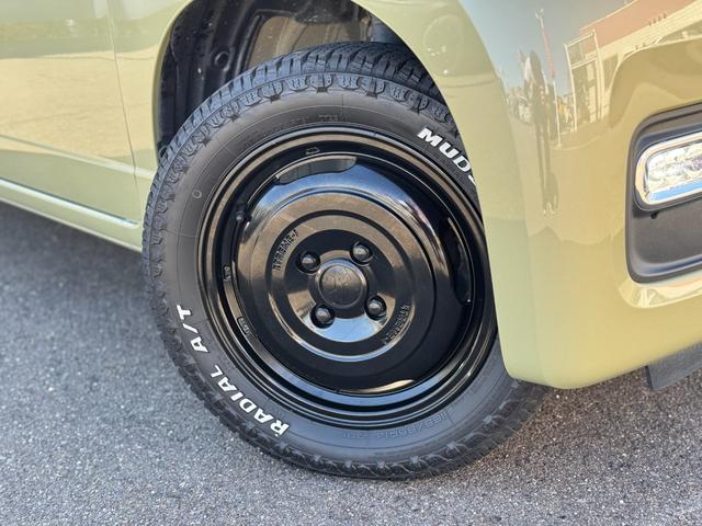 XTREME−J JOURNEY 14インチアルミホイール+MUD STAR RADIAL A/Tタイヤ♪タイヤサイズは165/65R14です♪