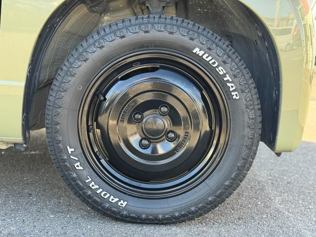 XTREME−J JOURNEY 14インチアルミホイール+MUD STAR RADIAL A/Tタイヤ♪タイヤサイズは165/65R14です♪