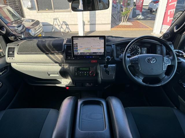 ハイエースバン スーパーGL ダークプライムII ワンオーナー/モデリスタエアロ/RAYS TE37SB 17インチAW/グッドイヤー EAGLE1 ホワイトレタータイヤ/玄武ローダウンブロックキット/セーフティセンス/Pivod クルーズコントール(2枚目)