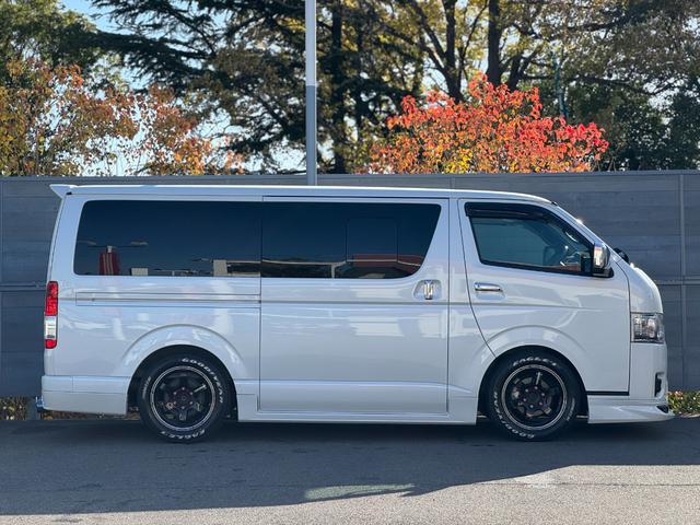 ハイエースバン スーパーGL ダークプライムII ワンオーナー/モデリスタエアロ/RAYS TE37SB 17インチAW/グッドイヤー EAGLE1 ホワイトレタータイヤ/玄武ローダウンブロックキット/セーフティセンス/Pivod クルーズコントール(51枚目)