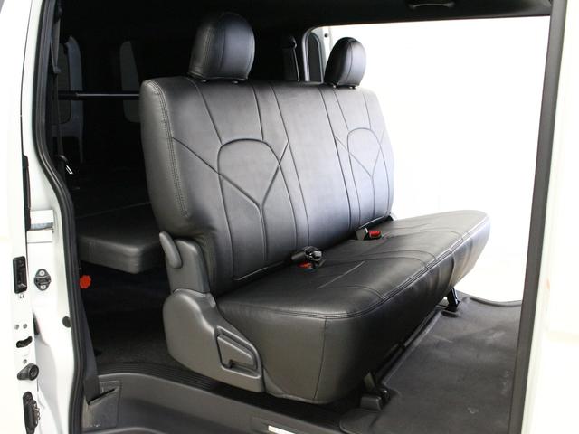 ハイエースバン スーパーGL ダークプライムII RAYS VOLKRACING 17インチAW/モデリスタ F・S・Rアンダースポイラー/純正ルーフエンドスポイラー/ローダウンブロックキット/セーフティセンス/アルパインディスプレイオーディオ・Bt(13枚目)