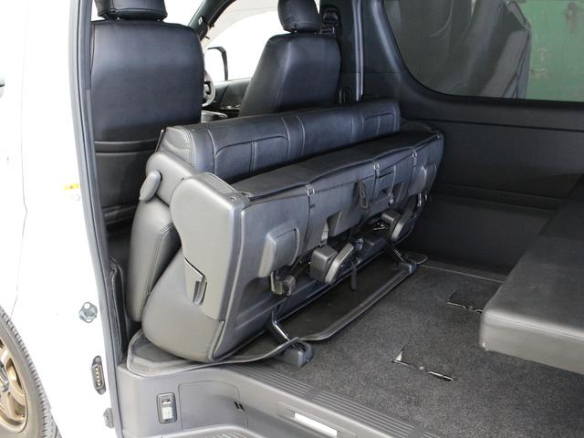 ハイエースバン スーパーGL ダークプライムII RAYS VOLKRACING 17インチAW/モデリスタ F・S・Rアンダースポイラー/純正ルーフエンドスポイラー/ローダウンブロックキット/セーフティセンス/アルパインディスプレイオーディオ・Bt(18枚目)