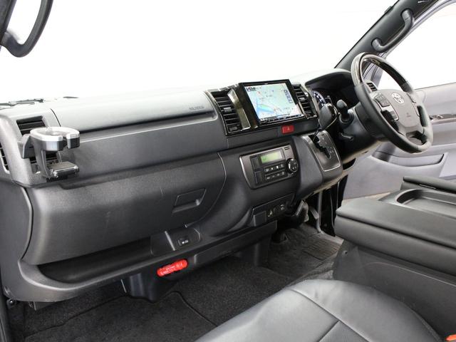 ハイエースバン スーパーGL ダークプライムII BADX ロクサーニバトルシップ 17インチAW/KENWOOD 8インチメモリナビ・地デジTV・Bluetooth/バックカメラ/クリアランスソナー/セーフティセンス/コムテック前後ドラレコ(15枚目)