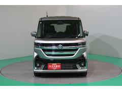 スチールシルバーメタリックのスペーシアカスタムＨＹＢＲＩＤ　ＸＳが入庫しました。 2