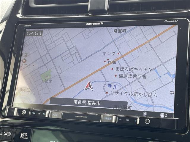 Sツーリングセレクション TRDエアロ 社外メモリナビ ETC フルセグTV クリアランスソナー 衝突被害軽減ブレーキ レザーシート 前席シートヒーター レーダークルーズコントロール 純正フロアマット 純正ドアバイザー(4枚目)