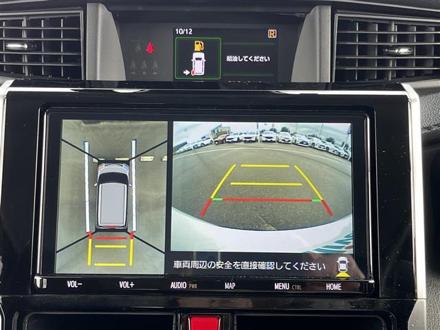 ルーミー カスタムＧ－Ｔ　純正９インチナビ（フルセグ／ＢＴ／ＣＤ／ＤＶＤ）／レーダークルーズコントロール／全方位／コーナーセンサー／衝突軽減／レーンキープ／両側パワスラ／シートヒーター／後席サンシェード／ＥＴＣ２．０／ドラレコ（3枚目）