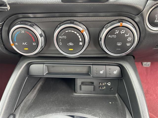 ロードスター 100周年特別記念車 100周年モデル BOSEサウンド HKSマフラー リアウィングオートエグゼ AUTOEXGシフトレバー 社外スロットコントロール BSM 前方ドライブレコーダー  赤合皮シート 前席シートヒーター(15枚目)