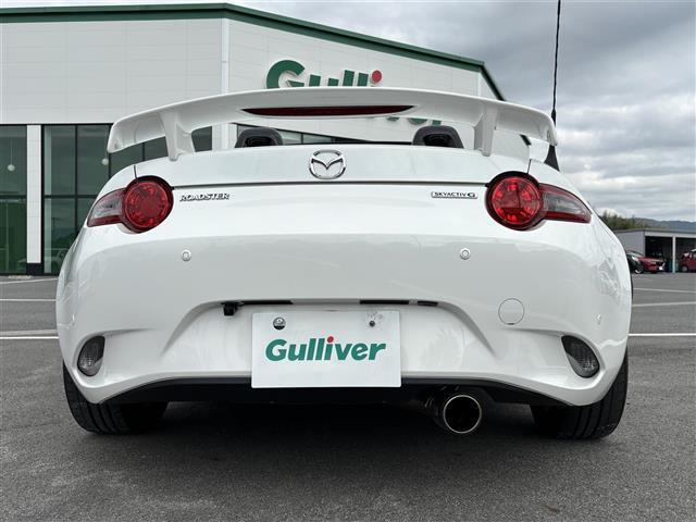 ロードスター 100周年特別記念車 100周年モデル BOSEサウンド HKSマフラー リアウィングオートエグゼ AUTOEXGシフトレバー 社外スロットコントロール BSM 前方ドライブレコーダー  赤合皮シート 前席シートヒーター(39枚目)