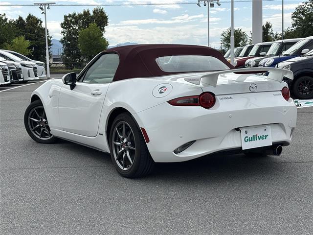 ロードスター 100周年特別記念車 100周年モデル BOSEサウンド HKSマフラー リアウィングオートエグゼ AUTOEXGシフトレバー 社外スロットコントロール BSM 前方ドライブレコーダー  赤合皮シート 前席シートヒーター(44枚目)