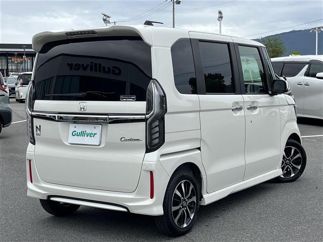 N-BOXカスタム G・Lホンダセンシング 純正ナビ(フルセグ/BT/CD/DVD)/レーダークルーズコントロール/バックカメラ/コーナーセンサー/衝突軽減/レーンキープ/片側パワスラ/後席サンシェード/LEDヘッドライト/ETC/ドラレコ(38枚目)