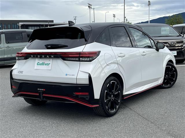 オーラ ニスモ 純正9インチナビ(フルセグ/BT)/プロパイロット/レーダークルーズコントロール/全方位/コーナーセンサー/BSM/衝突軽減/ハーフレザー/ワイヤレス充電/デジタルインナーミラー/ETC2.0(37枚目)