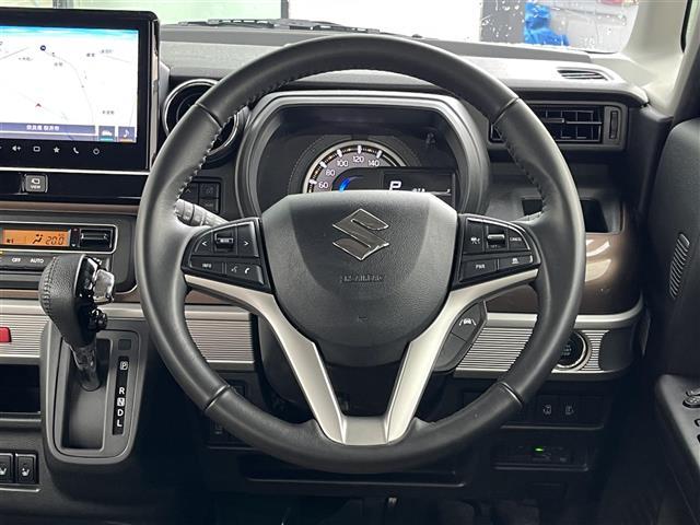 スペーシアギア マイスタイル　ワンオーナー／純正９インチナビ（フルセグ／ＢＴ／ＣＤ／ＤＶＤ）／レーダークルーズコントロール／全方位／コーナーセンサー／衝突軽減／レーンキープ／両側パワスラ／シートヒーター／後席サンシェード／ドラレコ（22枚目）